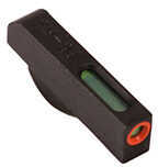 Truglo TG-TG13Sj1Pc TFX Pro Tritium/Fiber Optic Green W/Orange Outline Front Sight Nitride Fortress Frame S&W J