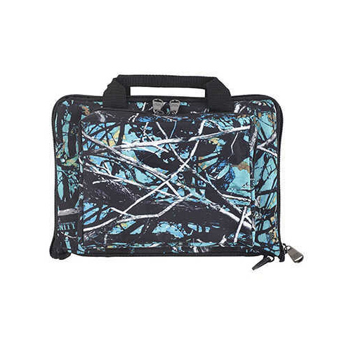 Bulldog Cases Mini Range Bag Blk/ Serenity Camo Nylon Small BD915SRN