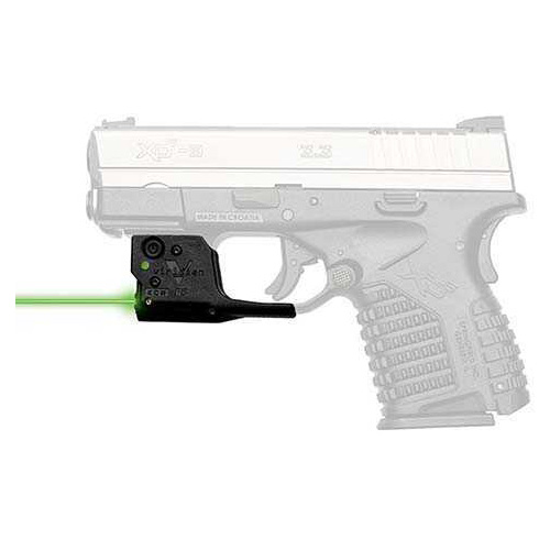 Viridian Weapon Technologies Reactor 5 Gen II Green Laser Springfield XDS with ECR Instant On IWB Holster, Black