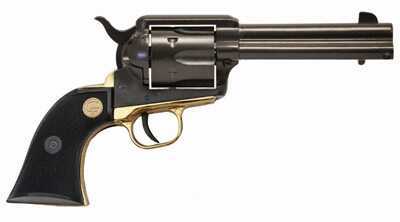 Chiappa 1873 22 Long Rifle 4.75" Barrel 6 Round Black/Gold Revolver 1873-22