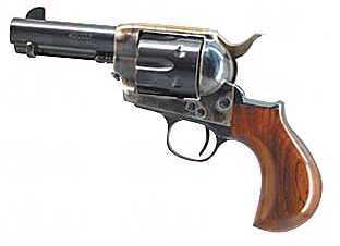 Cimarron Thunderer Revolver 45 Colt 3.5" Barrel Reproduction Of Walnut Bird Head Grip Case Hardened Finish M1877