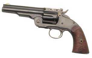 Cimarron Model 3 Schofield 45 Colt 5" Barrel 6 Round Single Action Blued Finish Revolver CA855