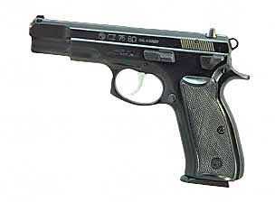 CZ 75B-D 9mm Luger 4.7" Barrel 10 Round 2 Magazines Double Action Black Fixed Sights Semi Automatic Pistol 01130