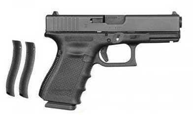 Rifle Glock 19 GEN4 Semi Automatic Pistol 9mm Luger Fixed Sights 10 Rounds 4.01" Barrel PG1950201