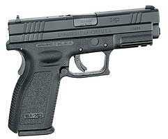 Springfield Armory XD40 Compact 40 S&W 4" Barrel Two 10 Round Magazines Double Action Black Polymer Frame Essentials Package Semi Automatic Pistol XD9102