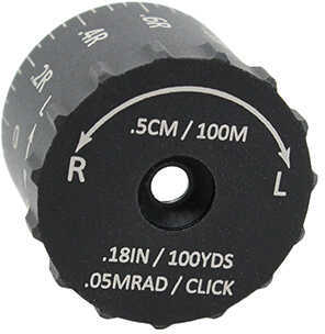 Tactical Turrets 0.05 MRAD Click Value 1.2L-1.2R White Engraving SIIISS1050X60LRMD/CM