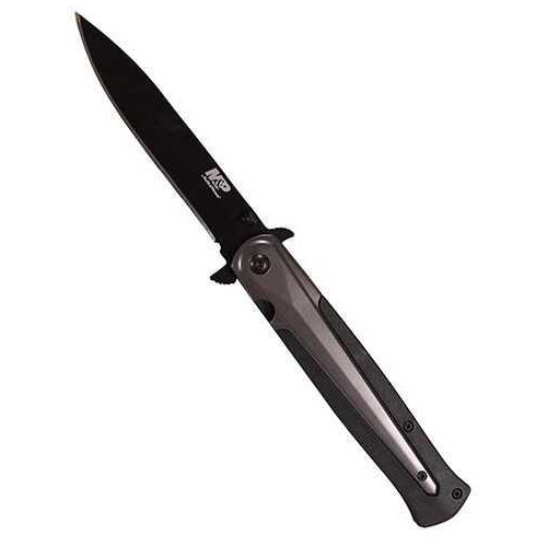 M&P Dagger, 4" Liner Lock Blade, Glass Fiber Filled Nylon, SS Insert Handle