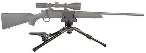 Caldwell Precision Turret Shooting Rest Designed for AR10/15 Platforms Black Finish 821400