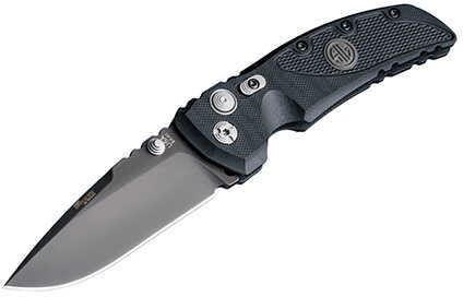 Hogue EX01 Sig Sauer Folding Knives 3.5" Tactical, Drop Point Blade, Gray PVD G-10 Frame, Solid Black
