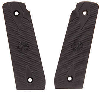 Hogue Ruger 22/45 MKIV Rubber Grip Checkered with Diamonds, Black