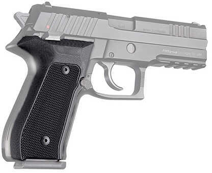 Arex Rex Zero 1 Grips Checkered G10, Solid Black