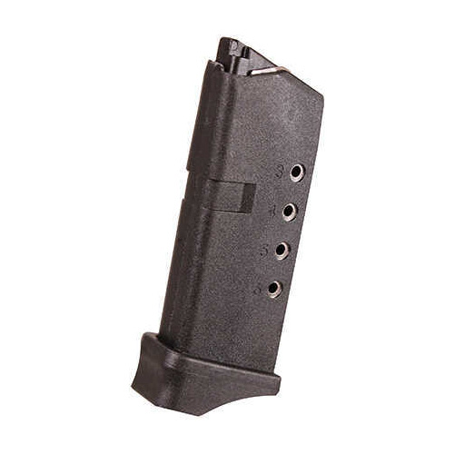 ProMag for Glock Magazine Model 43, 9mm, 6 Rounds, Black P{olymer