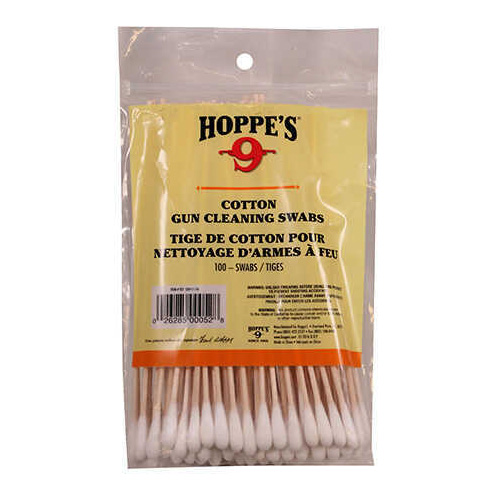 Cotton Cleaning Swab, Wood Grain Package of 100