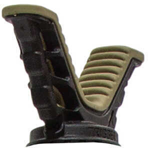 Primos 6550 Trigger <span style="font-weight:bolder; ">Stick</span> Gen 3 V-Yoke Rotating Black/Tan