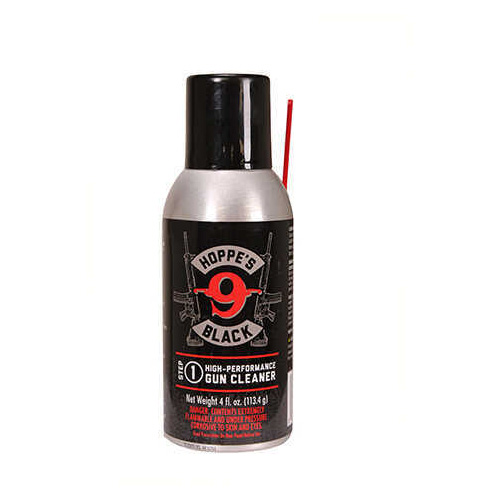 No 9 Black Cleaner with Straw, 4 oz Aerosol