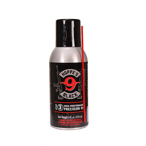 Hoppes No 9 Black Lube with Straw 4 oz Aerosol-img-0