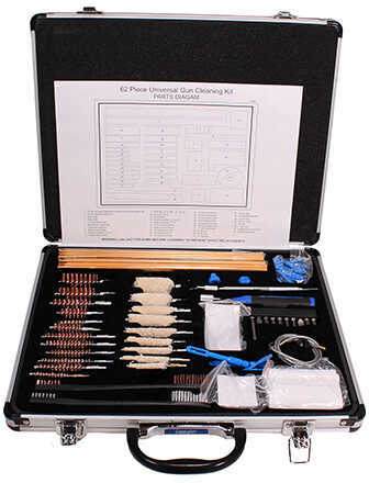 Gunmaster Cleaning Kit 62 Piece Super Deluxe Universal