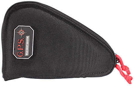 G*Outdoors GPS-855CPCB Contoured Pistol Case Black 1 Handgun For Compact & Sub-Compact W/3" Or Less