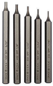 Grace USA Tools Starter Short Pin Punch Set