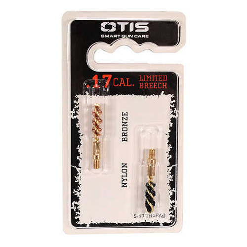 Otis Technologies Bore Brushes .17 HMR/.177 Airgun (1 Nylon/1 Bronze)