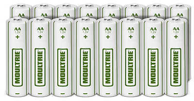 Moultrie Feeders AA Batteries, Package of 16