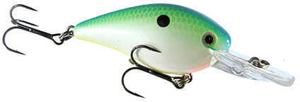 Strike King Lures KVD 1.5 Deep Diver Crankbait Freshwater 3 1/4" Length 3/8 oz Diving Citrus Shad Package