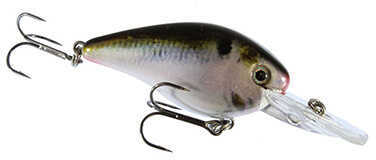 Strike King Lures KVD 1.5 Deep Diver Crankbait Freshwater 3 1/4" Length 3/8 oz Diving Natural Shad Per