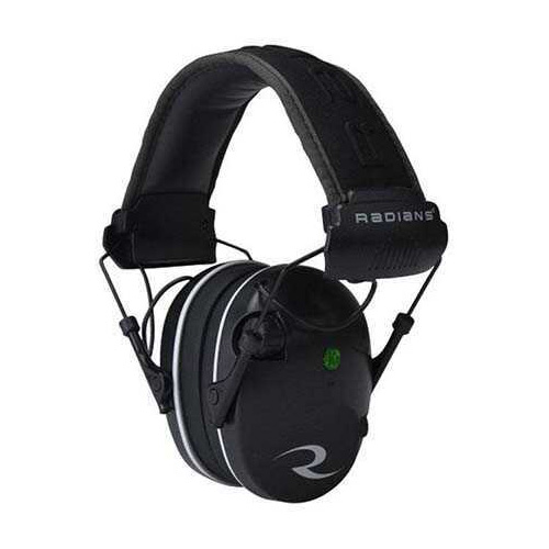 Radians R3200 Dual Mic Electronic Earmuff Black/Gray Finish R3200ECS-img-0