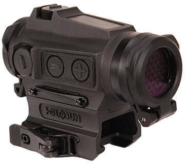 Holosun Elite Micro Red Dot Sight 2 MOA Dot/65 Circle Solar Fail Safe with Green LED Reticle Black