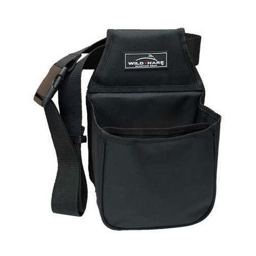 Peregrine Wild Hare Divided Shell Pouch Standard Primer Series, Black