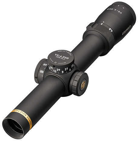 Leupold VX-4.5HD Service Rifle Scope 1-4.5x24mm, 30mm Main Tube, FireDot Bull-Ring Reticle, Matte Black