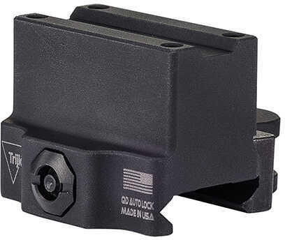 Trijicon Miniature Rifle Optic (MRO) Mount Levered Quick Release Lower 1/3 Co-Witness , Matte Black