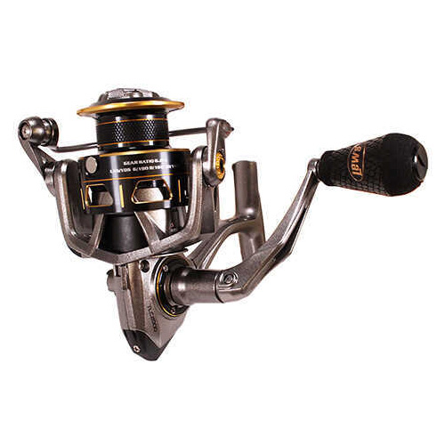 Lews Fishing Custom Pro Speed Spin Spinning Reels 6.2:1 Gear Ratio, 11SS+1RB Bearings, 20 lb Max Drag, Ambidextrous