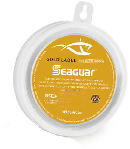 Seaguar Gold Label Saltwater Fluorocarbon Line 25 Yards 20 lbs Tested .013" Diameter