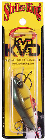 Strike King Lures KVD Square Bill Silent Crankbaits Model 1.5 2 1/2" Length 7/16 oz #4 Hook Sugar Daddy Package of