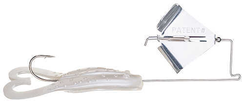 Strike King Lures KVD Toad Buzz Freshwater 3/8 oz 5/0 Hook Pearl Package of 1