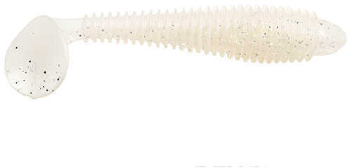 Strike King Lures Rage Swimmer Soft Bait Freshwater 3 1/4" Length Pearl Flash Package of 8
