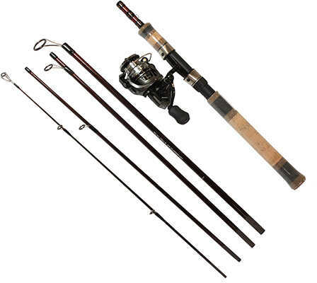 Okuma Voyager Select 5 Piece Spinning Combo 20 4.8:1 Gear Ratio 2-6 lb Line Rate 1/32-3/8 oz Lure Ambidextrous