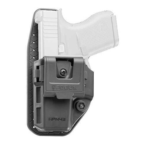 Fobus Appendix Holster for Glock 43, Ambidextrous, Black