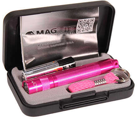Maglite Solitaire LED Flashlight 1AAA, Pink