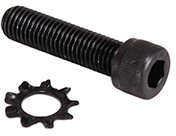 Click to see larger image. Adv. Tech. AR-15 Bolt And Washer Pistol Grip Screw