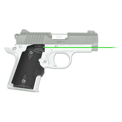 Crimson Trace <span style="font-weight:bolder; ">Kimber</span> Lasergrips Micro 9 Green