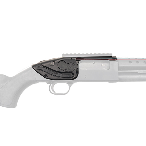 Crimson Trace LaserSaddle Sight <span style="font-weight:bolder; ">Mossberg</span> 500 590 & Shockwave 12 Gauge Shotguns Red Matte