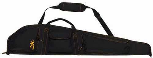 Browning Flexible 50" Rifle Gun Case, Black and <span style="font-weight:bolder; ">Gold</span>