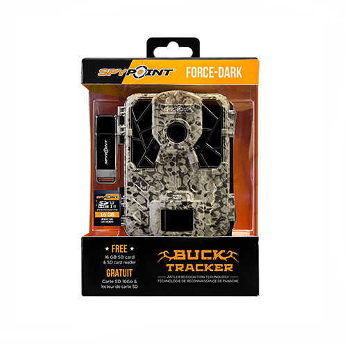 Spy Point Force Dark Ultra Compact Trail Camera, Camouflage