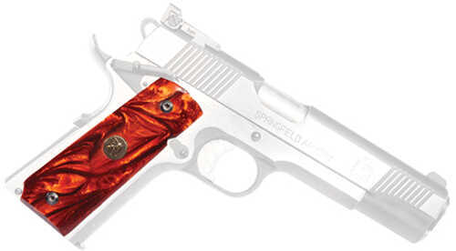 Pachmayr Custom Series Pearl Grips 1911's with Ambidextrous Safeties, Smooth, Copper
