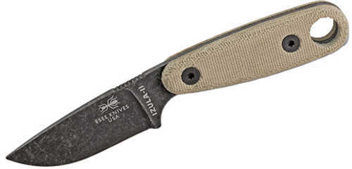 Esee Knives Neck Knife Fixed Blade 2.875" 1095 Carbon Black Oxide Coating Micarta Handle Sheath