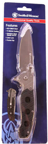 Smith & Wesson by BTI Tools Clip Folder with G10 Handle, Clam Package