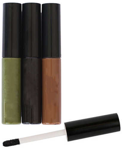 Allen Cases Make-Up Liquid Camouflage Face Paint, Package of 3