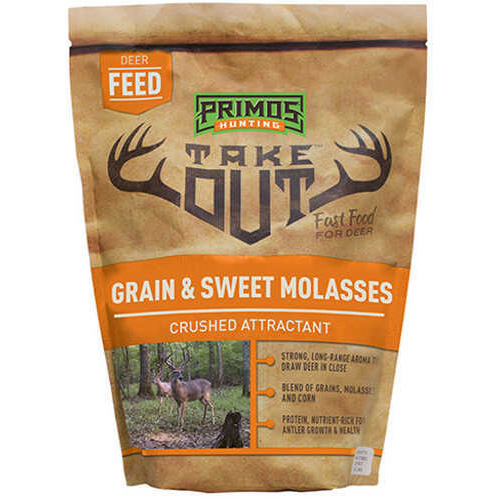 Primos Hunting Take Out Grain and Sweet Molasses, 5 lb, Bag